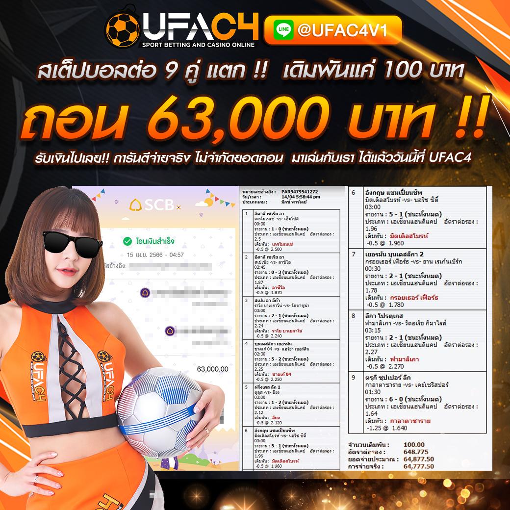 ufaslotbar เว็บคาสิโนออนไลน์ แนวใหม่ ฝากถอนออโต้ ทันใจ