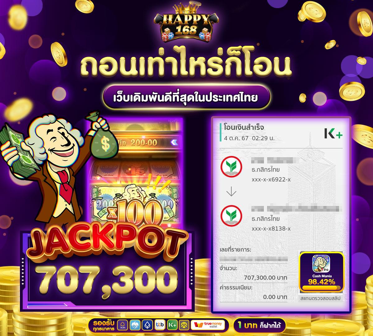 ลุ้นสนุกไปกับ Lucky168 Slot บริการสล็อตออนไลน์สุดฮิตในไทย